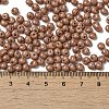 6/0 Opaque Baking Paint Glass Seed Beads SEED-M012-02A-02-4