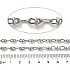 304 Stainless Steel Oval Link Chains CHS-A016-26P-A-2