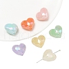 10Pcs AB Plating Acrylic Beads PW-WGD09D0-02-1