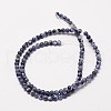 Natural Sodalite Round Bead Strands X-G-P072-27-4mm-2