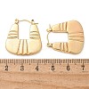 304 Stainless Steel Hoop Earrings for Women EJEW-L296-053G-5