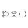 Preciosa® MAXIMA Crystal in Sew-On Cup X-PRC-SS29-90310-S-2