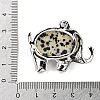 Natural Dalmatian Jasper Pendants G-G112-01P-15-3