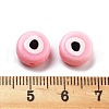 Opaque Printed Acrylic Beads OACR-G038-04D-3
