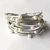 PU Leather Multi-layered Bracelets WG13214-12-1