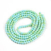 Baking Painted Glass Beads Strands DGLA-N003-4mm-C04-3