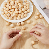 SUPERFINDINGS Wood Beads WOOD-FH0002-29B-3