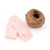 Jewelry Display Kraft Paper Price Tags and Jute Twine CDIS-TA0001-06D-18
