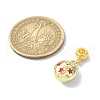 Alloy Enamel Pendants PALLOY-JF02397-04-3