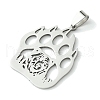 Non-Tarnish 201 Stainless Steel Pendants STAS-U003-20B-P-2