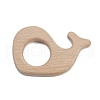 Natural Beech Wooden Baby Teething Toys WOOD-U003-01-1