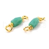 Eco-Friendly Electroplated Glass Links Connectors KK-K260-04G-05-RS-3