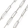 304 Stainless Steel Paperclip Chains CHS-A016-08P-A-1