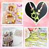 SOFPLATE 160Pcs 8 Styles Transparent Acrylic Beads TACR-SP0001-10-6