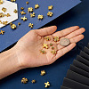 Craftdady 100Pcs 10 Style Tibetan Style Zinc Alloy Beads FIND-CD0001-38-8