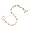 Ion Plating(IP) 304 Stainless Steel Link Chain Bracelets BJEW-P237-30G-3