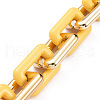 Handmade CCB Plastic Cable Chains AJEW-JB00669-06-2