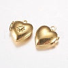 Brass Locket Pendants EC1173-G-3