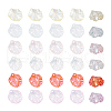 Cheriswelry 120Pcs 6 Colors Transparent Acrylic Pendants MACR-CW0001-08-1