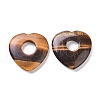 Natural Tiger Eye Pendants G-F708-04D-2