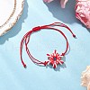 Adjustable Nylon Cord Link Bracelets BJEW-MZ00162-03-1