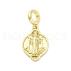 Brass Saint European Dangle Charms KK-D325-26G-02-1