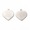 Non-Tarnish 201 Stainless Steel Pendants STAS-I172-15P-1