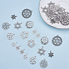 SUNNYCLUE Tibetan Style Alloy Pendants TIBEP-SC0001-28AS-5