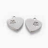 Non-Tarnish 201 Stainless Steel Charms STAS-L233-038P-2