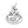 Rack Plating Brass Pendants KK-Q028-47P-1