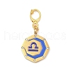 304 Stainless Steel Enamel Pendant Decoration STAS-S168-01G-07-1