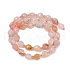 Natural Cherry Blossom Agate Beads Strands G-N342-149D-3