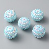 Resin Rhinestone Beads RESI-TAC0004-28A-2