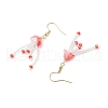 304 Stainless Steel Dangle Earrings EJEW-MZ00454-02-4