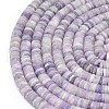 Natural Lepidolite/Purple Mica Stone Beads Strands G-P575-B24-6x1mm-3
