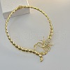 Punk Style Alloy Rhinestone Choker Necklaces FS-WGD5C30-01-4