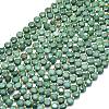 Natural Dyed White Jade Beads Strands G-C116-A51-02-2