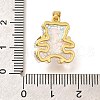 Brass Pendents KK-R212-18G-4