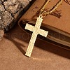 Stainless Steel Cross Pendant Necklaces CL9697-1-1