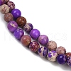 Dyed Natural Regalite/Imperial Jasper/Sea Sediment Jasper Beads Strands G-B124-C04-09-2