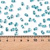Baking Paint Transparent Glass Seed Beads SEED-N006-05K-4