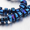Electroplate Non-magnetic Synthetic Hematite Bead Strands G-F300-57-05-1