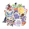 50Pcs Halloween Cartoon Paper Self-Adhesive Picture Stickers STIC-C010-26-1