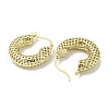 Hollow Ring Rack Plating Brass Hoop Earrings EJEW-Z035-08G-2