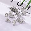 Tarnish Resistant Apetalous 316 Surgical Stainless Steel Cone Bead Caps STAS-M257-02-6