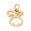 304 Stainless Steel Pendants STAS-L279-001G-04-1