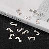 Tarnish Resistant 304 Stainless Steel Letter Charms STAS-O072-J-5