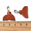 Natural Red Jasper Pendants G-Z067-01P-10-4
