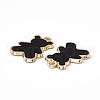 Opaque Resin Pendants PALLOY-P287-07LG-02-3