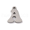 Non-Tarnish 201 Stainless Steel Charms STAS-U016-01P-A-1